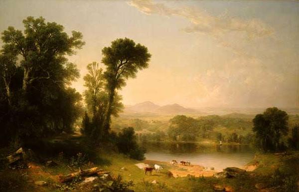 Asher Brown Durand Pastoral Landscape oil painting picture